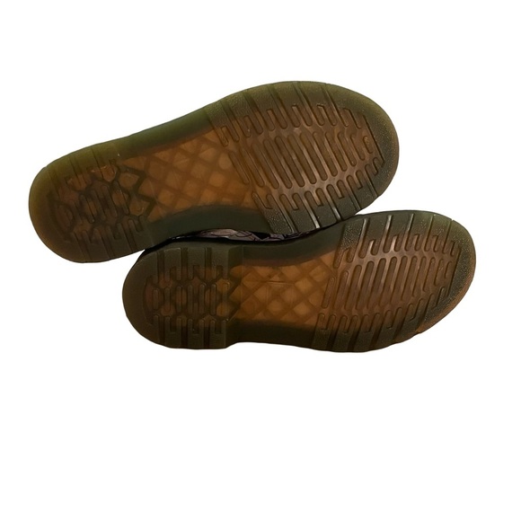 Dr. Martens Kids Black and White Floral Boots with Pink Accents Size US 3 NWOT - Picture 5 of 7